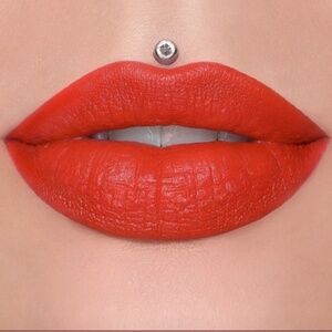 Fire Starter New in Box Jeffrey Star Velvet Trap‎ Lipstick Hot Red Orange